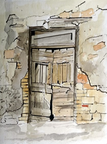 Marche Doorway Italy